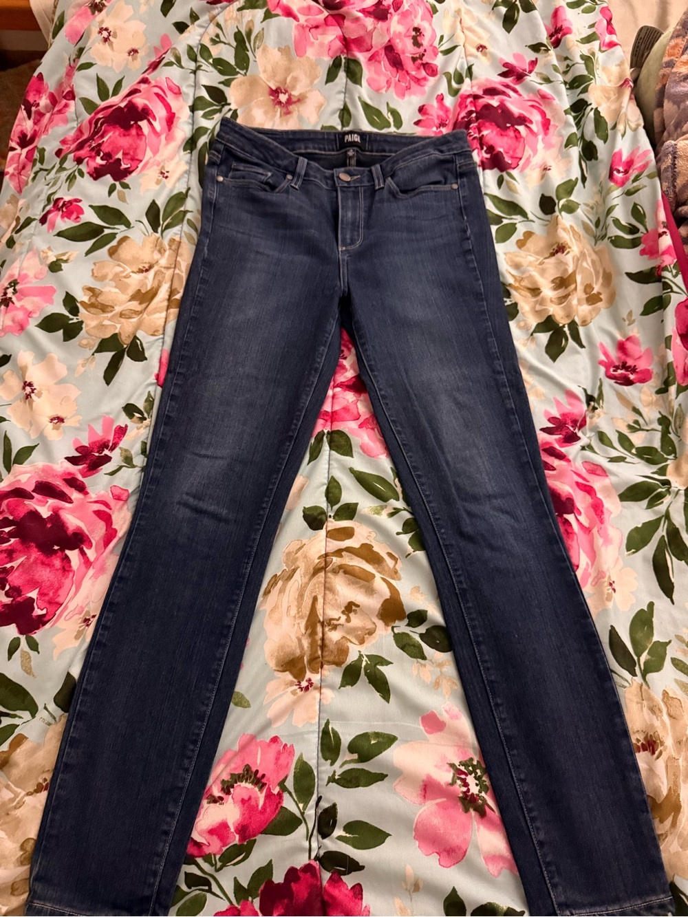PAIGE Indigo Blue Skinny Jeans pristine